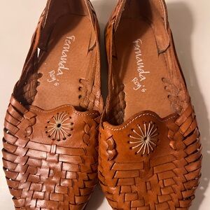Handmade Mexican Leather Huarache Sandals - Fernanda Roy’s
